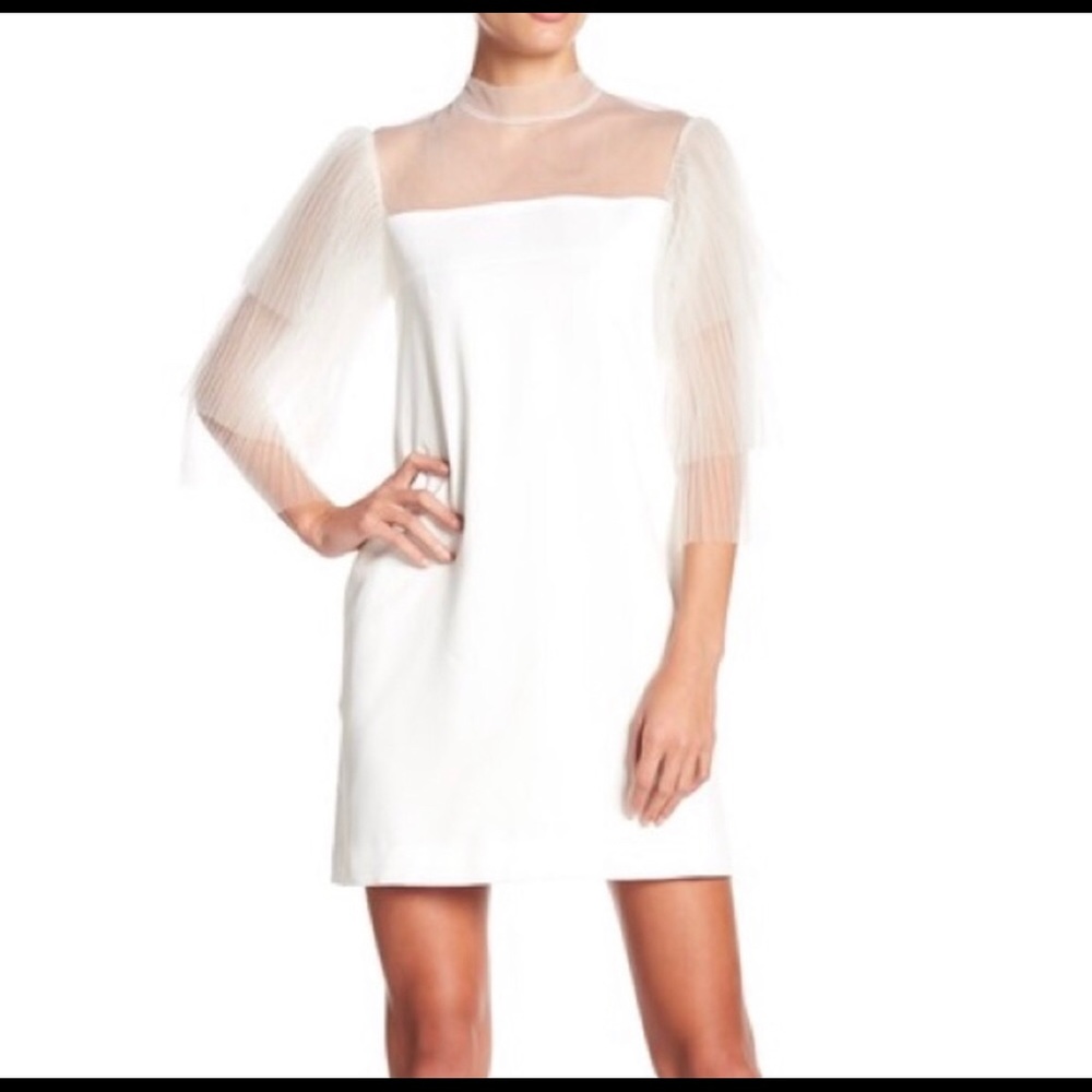 Gracia white cocktail dress